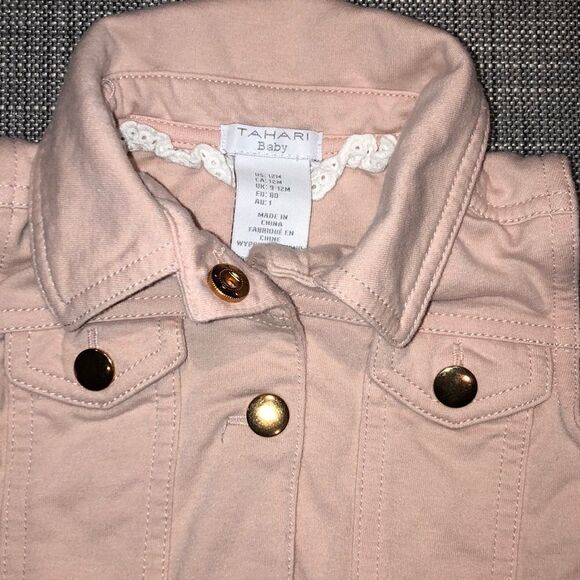 Tahari baby pink vest 12 mo - Picture 2 of 4